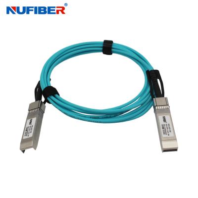 China 10G SFP+ To 10G SFP+ OM3 1m / 2m / 3m / 5m / 15m Active Optical Cable For Data Center for sale