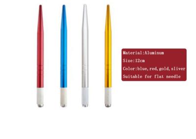 China Colorful Permanent Makeup Manual Tattoo Eyebrow Pen Non Disposable Skin Safe for sale