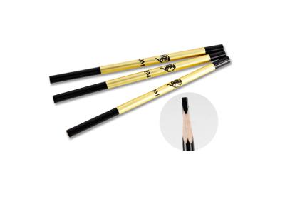 China Hot Sale Cosmetic Eyebrow Pencil For tattoo design Waterproof Permanent Makeup Eyebrow Pencil Wooden Handle Eyebrow for sale