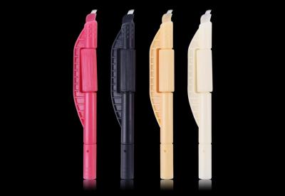 Chine Sourcil de luxe Microblading Pen With Cap Micropigmentation Eyebrow Pen Detachable China Cheap Low MOQ de vente chaude à vendre