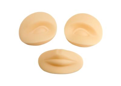 China Soft Skin Color Silicone Rubber Permanent Makeup Practice Skin for sale