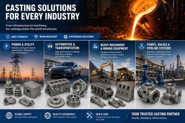 Applications of castings Applications of castings