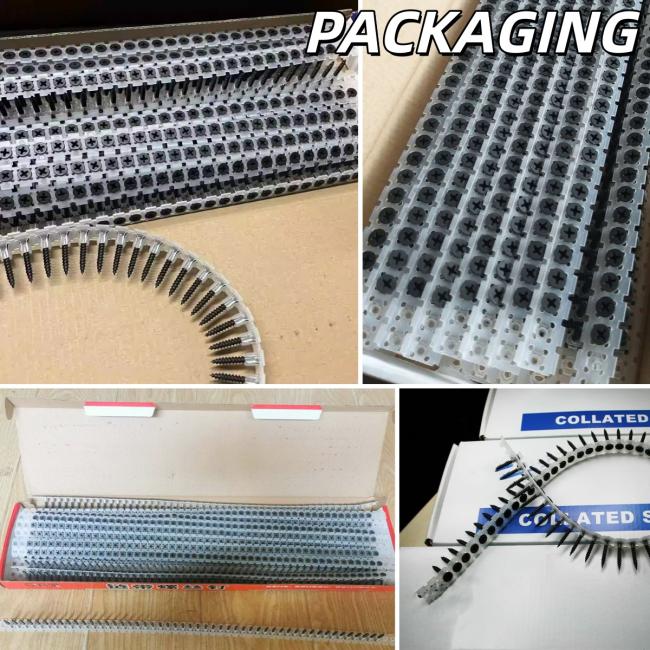 Collated Drywall Screws PACKAGING Collated Drywall Screws PACKAGING