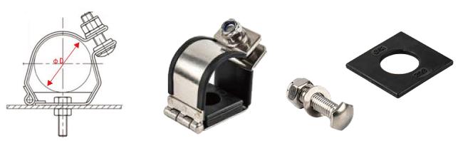 Single Cable Cleats Single Cable Cleats