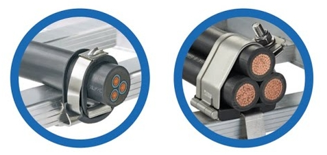 single trefoil cable cleat single trefoil cable cleat
