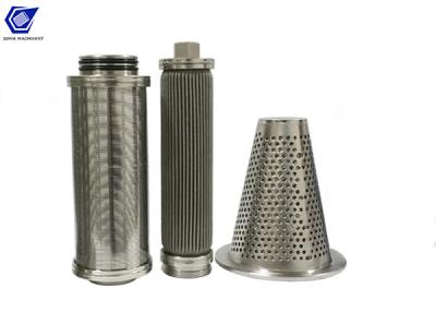 China Water cooling system stainless steel 304/304L filter element for energy and mining for sale