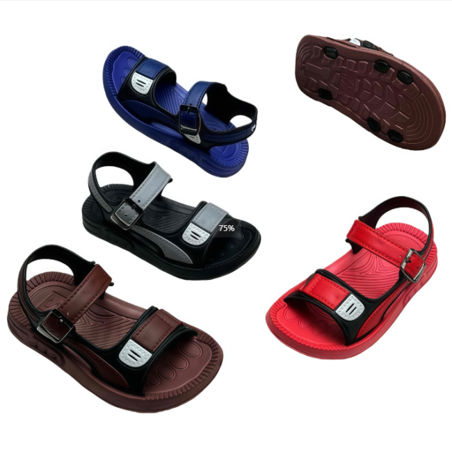 100% Virgin EVA Non-slip Kids Casual Sandals Wholesale Children Outdoor Beach Footwear