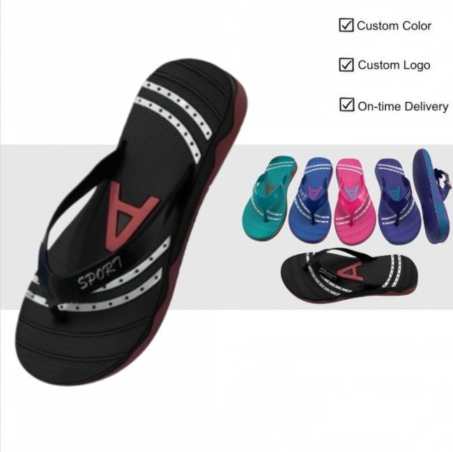Women's Sport Stripe EVA Flip Flops wholesale for Africa and Middle East — source factory