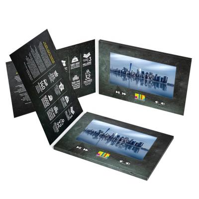 China innovative video mailers marketing, 7 inch LCD video mailer packs for sale