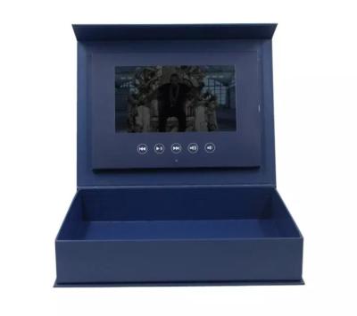 China New design 5 7 10 inch music box lcd display video gift box for advertising/greeting for sale