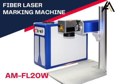 China Laptop 20W Fiber Laser Engraving Machine High Speed Precious Marker for sale