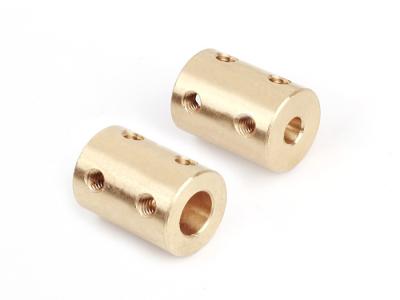 China High Precision Brass CNC Turned Parts ANSI Machining Annealing T6 Ra3.2 for sale