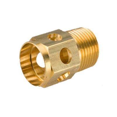 China ODM Knuckles Brass CNC Turned Parts ANSI Passivation Electroplating for sale