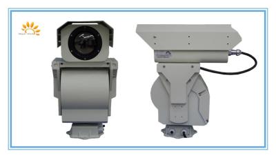 China Cámara infrarroja los 6KM, cámara de la toma de imágenes térmica de PTZ del sensor de la gama larga UFPA en venta