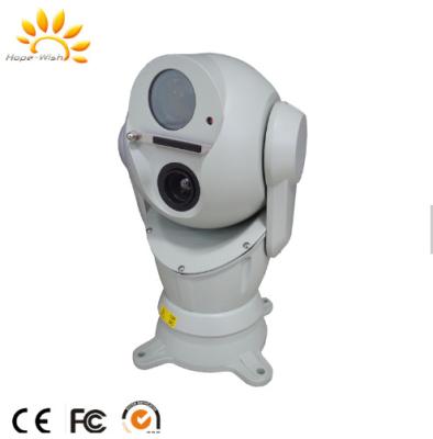China Limpie la cámara termal dual de la vigilancia de la patrulla/la cámara de la toma de imágenes térmica de la gama larga en venta