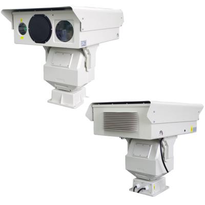 China 15 Km IR Laser Long Range Security Camera Thermal Imaging With Zoom Lens for sale