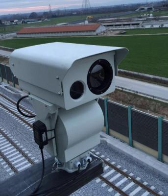 China Cámara infrarroja termal dual de la cámara HD PTZ del grado militar para la seguridad de fronteras en venta