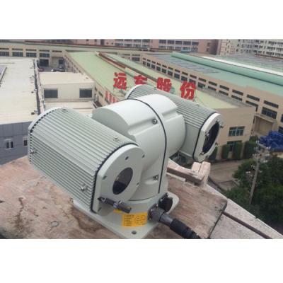 Chine Double caméra thermique montée par voiture, caméra thermique de vision nocturne avec l'inclinaison de casserole de 360 degrés à vendre