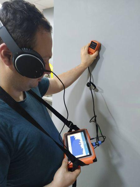 Pipe Leak Detector Outdoor and Indoor Pqwt-L7000 Depth 5 Meters
