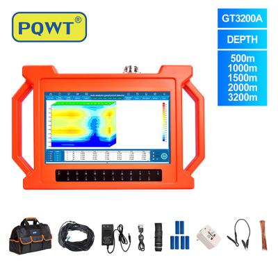 China PQWT-GT3200A NEW Deep Depth Portable Underground Water Detection Instrument  Water Detector Groundwater à venda