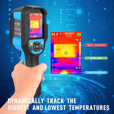 China Cámara infrarroja termal del sensor del calor de la fontanería PQWT CX160 de la detección de escape de la toma de imágenes térmica del OEM en venta