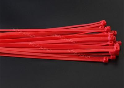 China UV Resistant Black Nylon Cable Tie 200mm Custom Colors for sale