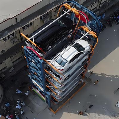 Китай Вертикально вращающаяся система парковки автомобилей механическая продается