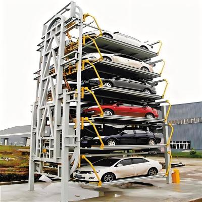 China 6 Layers Rotary Car Parking System Customized Mechanical Car Parking for sale