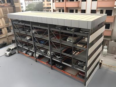 China 6 Level Automated Car Parking Garage 2 Tons Automatic Car Parking Home for sale