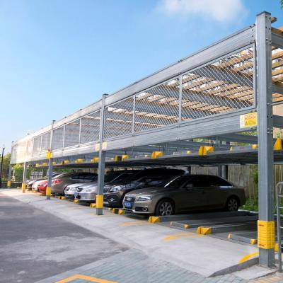 China 3-6 Level Puzzle Lift Parking 2 Ton Mechanical Puzzle Parking for sale