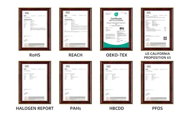 Company certifications