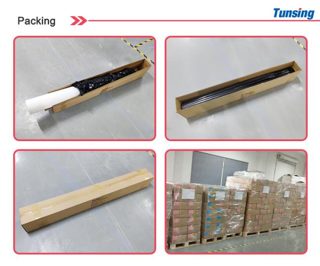 Packed adhesive film rolls