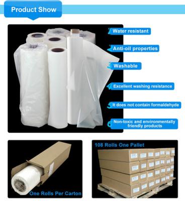 China 96A Hardness PU Reactive Hot Melt Glue Film For Film To Fabric Lamiantion Garment for sale