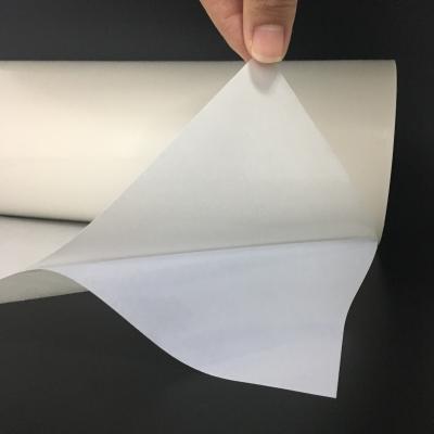 China PES Hot Melt Glue Sheets Heat Resistant , Self Adhesive PVC Polyester Adhesive Film for sale