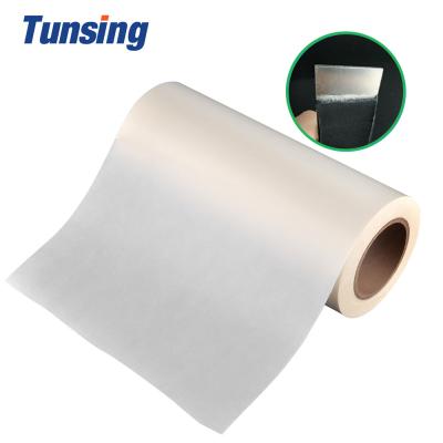 China Heat Resistance Hot Melt Glue Film Adhesive Tape Polyester Composition For Metal for sale