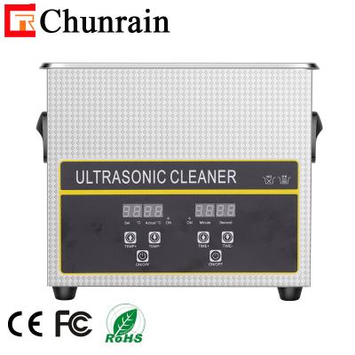 China Small 3.2Liters 120W Digital Ultrasonic Cleaner For Dental Parts FCC Listed for sale