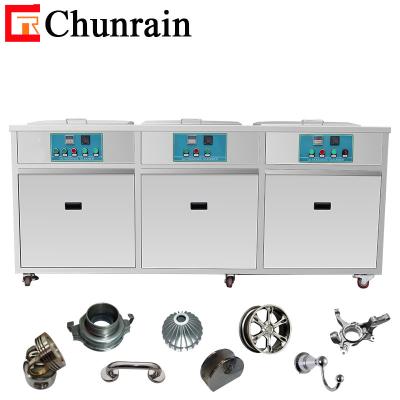 China 1-99H 135L 40khz Multi Tank Ultrasonic Cleaner With Basket for sale