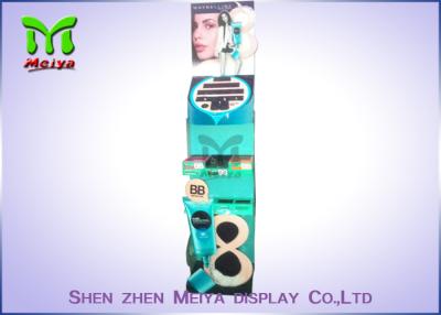 中国 Classic  POS Cardboard And KT Board Material Display Standing Floor Cosmetic  Display For Combined Mac Makeup Products 販売のため