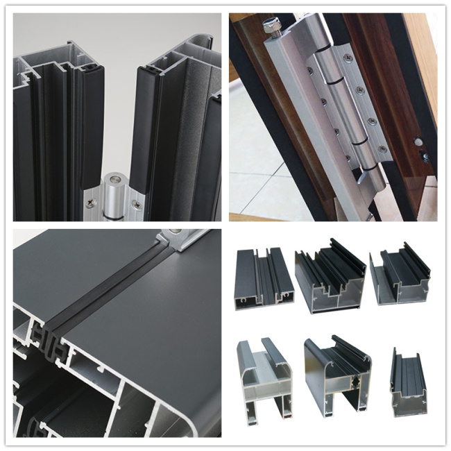 aluminium folding tempered glass sliding glass door system price