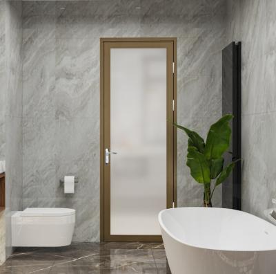 Китай Искусства аутсорсинга серии GD58 дверь Bathroom одностороннего стеклянная алюминиевая продается