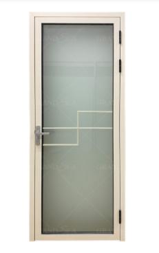 China La fibra de vidrio vuela la puerta de aluminio del retrete del oscilación, puertas deslizantes de aluminio del cuarto de baño en venta