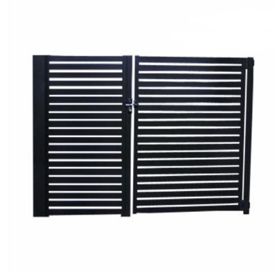 China Modern Aluminium Louver Doors Retractable Sliding Anodized With Automatic System for sale