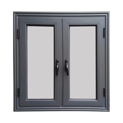 China French 1.4mm Thickness Aluminium Casement Window Air Permeability for sale