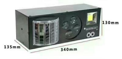 China Laser Strobe Multi effect Equipment Lights For KTV / Bar Butterfly Pattern for sale