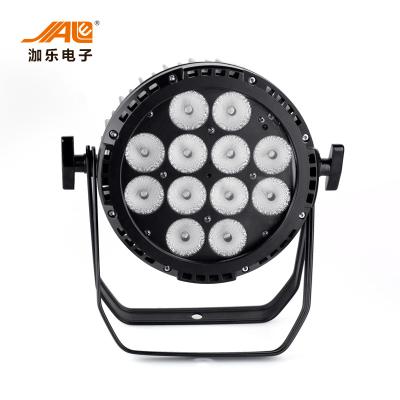 China 12PCS RGBWA + UV Flat Battery LED Par Light Sound Active Control Mode CRI 85 for sale