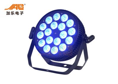 China 10CH 18x18w RGBWA UV 6 In1 LED Par DJ Stage Lights for sale