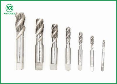 China 2 - 3 Pitch Hss M35 Spiral Flute Machine Tap , Right Hand Modified Bottoming Tap ISO529 Standard for sale