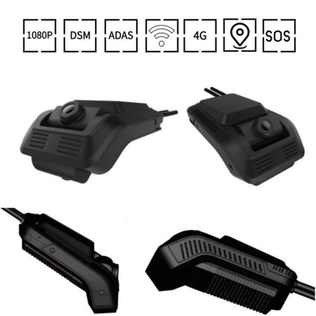 Trovacam Wide Angle GPS Dual Lens Car Dash Camera Front and Rear Digital Cam Wi-Fi