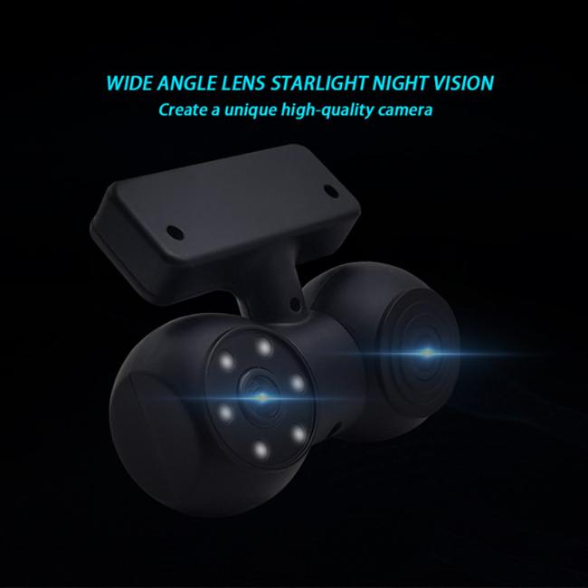 Patented Design HP 1080P Mini Dash Cam Dual Camera Hidden For Car