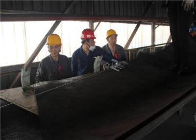 China Heat Resistance Conveyor Belt Vulcanizer For Steel Plant 1200 Mm Platen for sale
